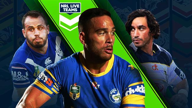 NRL live teams for Round 14.