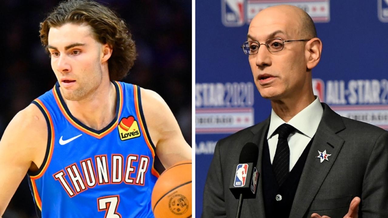 Adam Silver has commented on the Josh Giddey investigation.