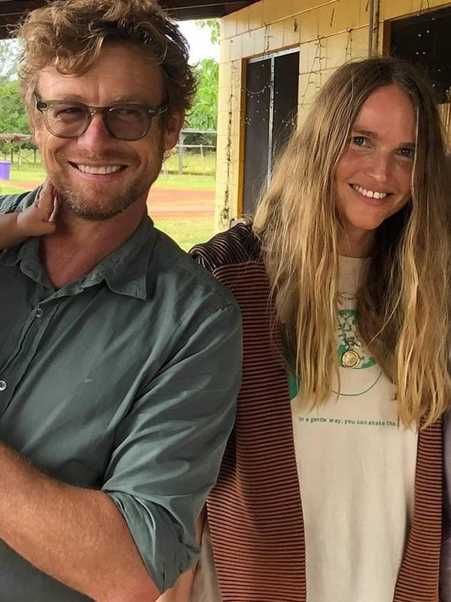 Simon Baker and Laura May Gibbs dated for nine months in 2021. Picture: Instagram