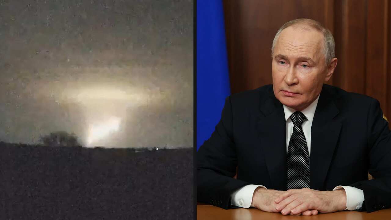 Putin Says Russia Fired New Intermediate-Range Missile at Ukraine