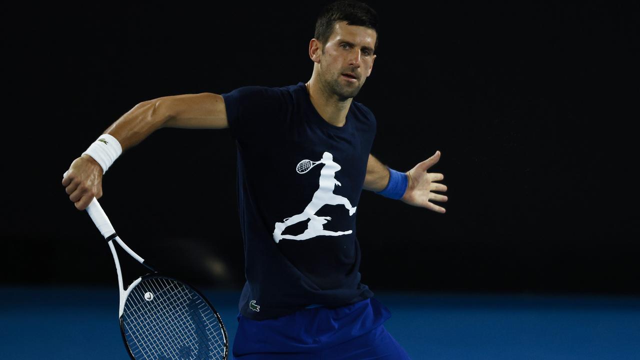 Novak Djokovic. Picture: Daniel Pockett/Getty Images