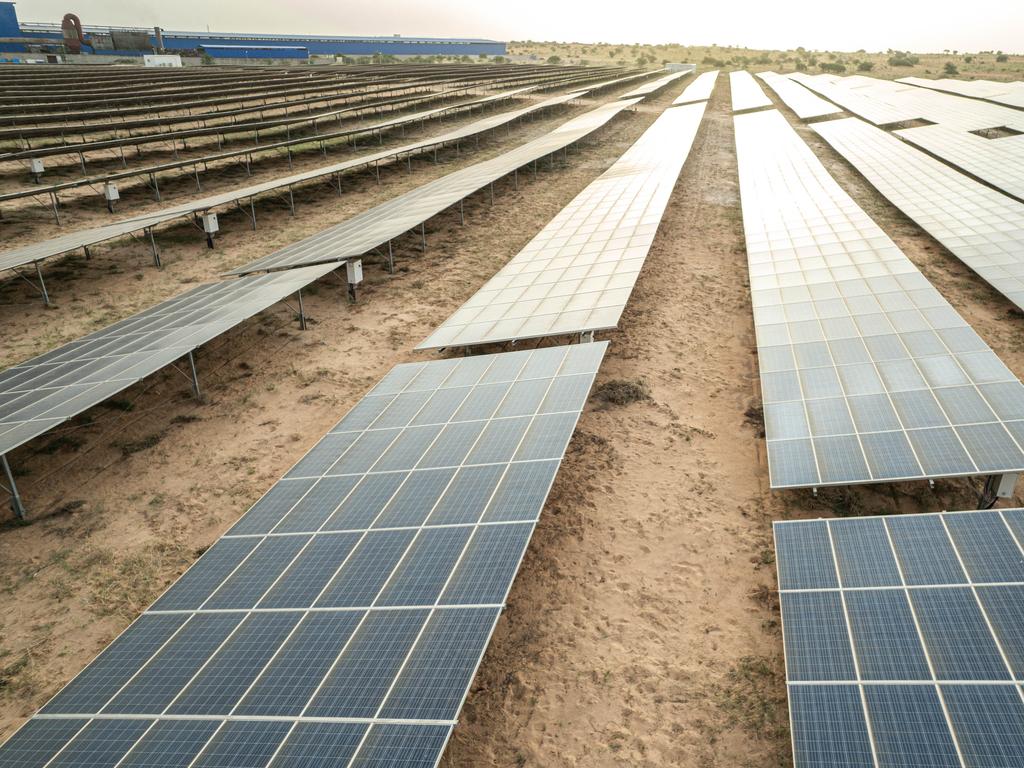 A major solar farm was approved last week by the South Burnett Regional Council. (Photo by MED LEMINE RAJEL / AFP)