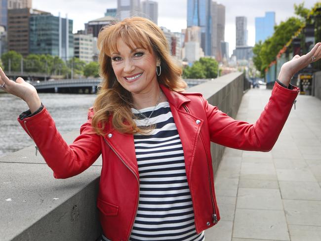 Actor Jane Seymore visits Melbourne for the Cup. Picture: David Crosling