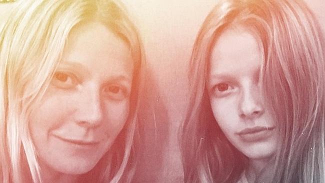 Paltrow’s daughter looks just like mum