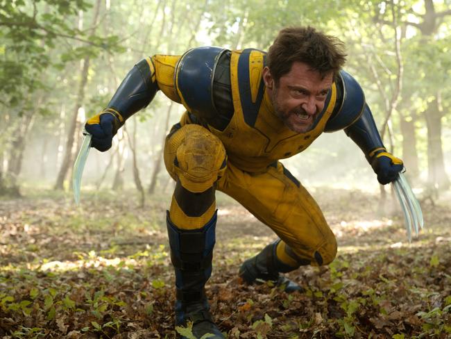 Hugh Jackman got fighting fit as Wolverine in Deadpool &amp; Wolverine. Picture: Marvel