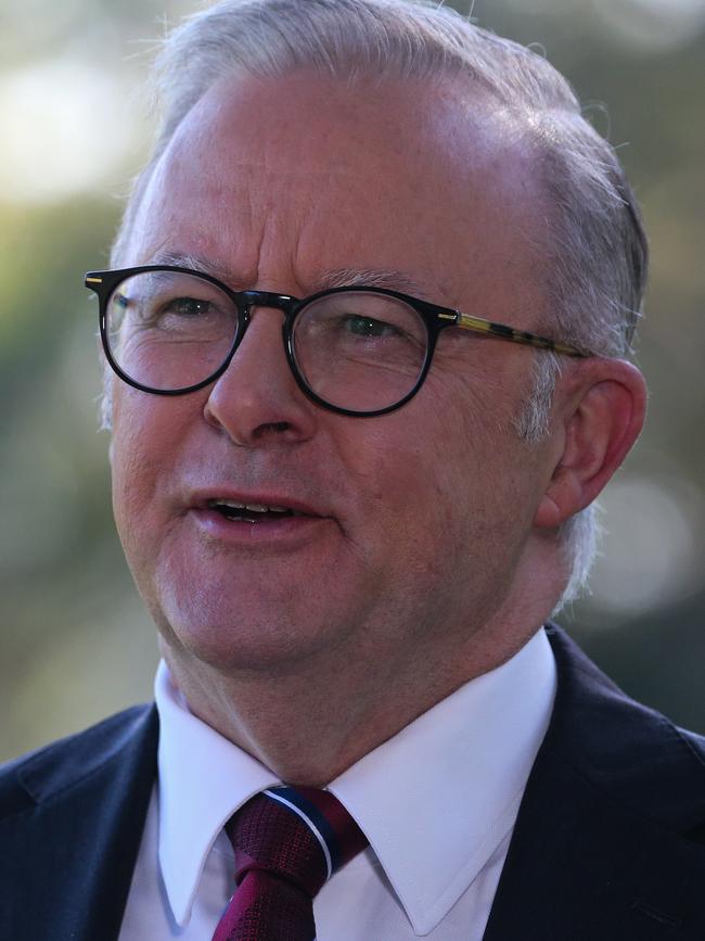 Prime Minister Anthony Albanese. Picture: NewsWire/Gaye Gerard