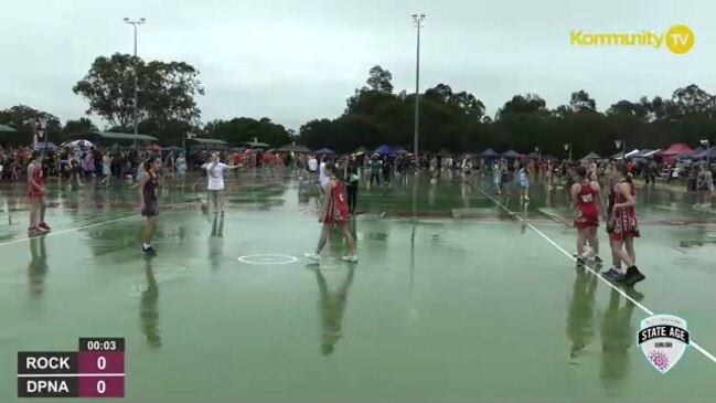 Replay: Netball Queensland State Age Titles - Rockhampton Teal v Downey Park Green (U13)