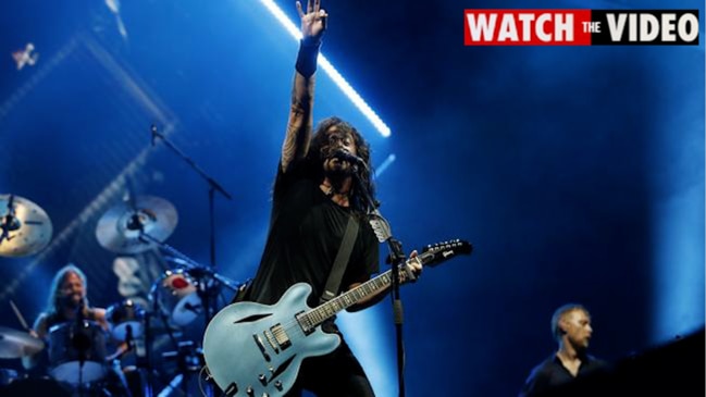 Foo Fighters in talks to play a concert in Geelong