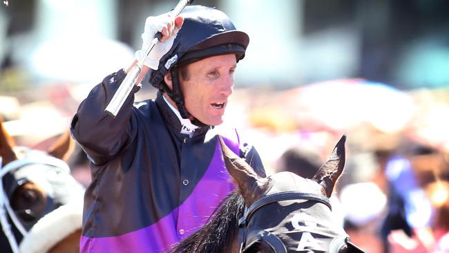 Damien Oliver knows a thing or two about Melbourne Cup Day. Picture: Wayne Ludbey