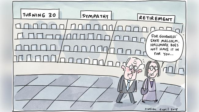 Jon Kudelka Letters page cartoon for 06-04-2018. Version: Letters Cartoon  (1280x720 - Aspect ratio preserved, Canvas added)COPYRIGHT: The Australian's artists each have different copyright agreements in place regarding re-use of their work in other publications.Please seek advice from the artists themselves or the Managing Editor of The Australian regarding re-use.