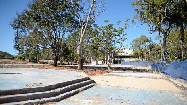 Great Keppel Island Resort Wreck Bar slab. Picture: Allan Reinikka ROK170818akeppel1