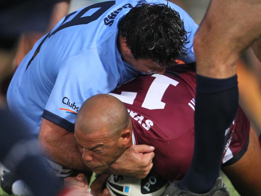 The tackle that started it all.