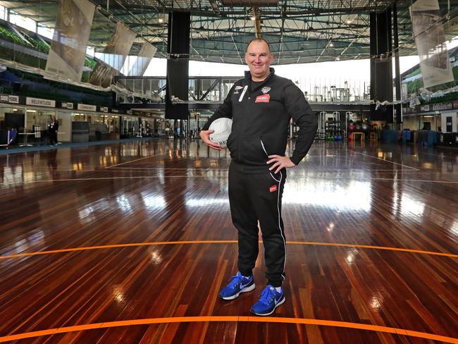 15/03/2019: Rob Wright, Collingwood Netball Team Coach. Stuart McEvoy/The Australian.