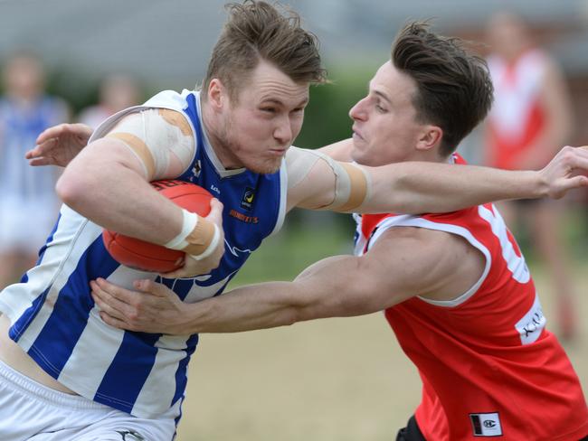 Langwarrin forward Jesse Murrphy has recommitted to the Kangaroos for 2021. Picture: Chris Eastman