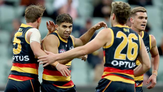 Tyson Stengle showed plenty of encouraging signs at the Crows. Picture: Getty Images