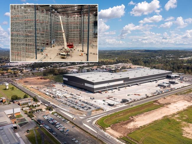 Huge Coles distribution centre nears completion with 500 jobs on offer