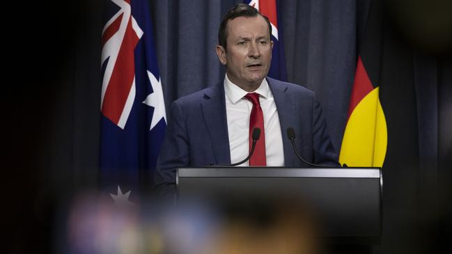 WA Premier Mark McGowan. Picture: Getty Images