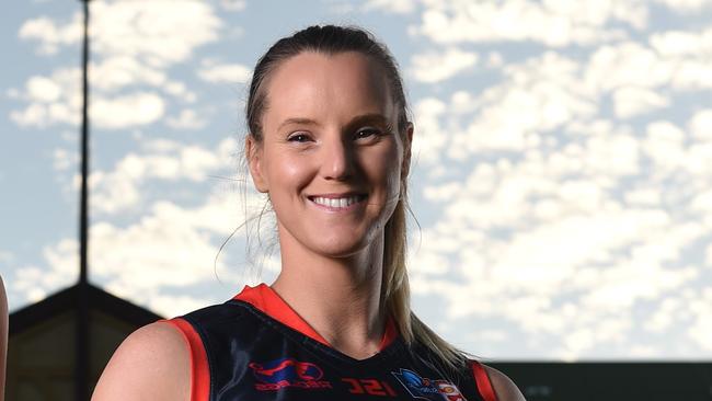 Norwood captain Ali Ferrall is anxious to bounce back after last year’s finals disappointment. Picture: Naomi Jellicoe