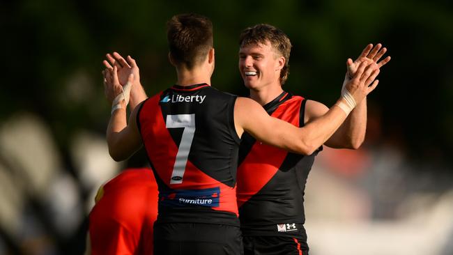 Jye Menzie has booted three goals inside the first three periods. Picture: Matt Roberts/Getty Images