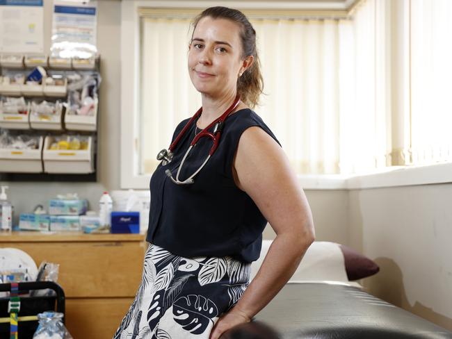 Dr Danielle McMullen GP practice Church Street Medical Practice in Newtown is taking part in the vaccine rollout later stages when doctors will be used to deliver the AstraZeneca jab. Picture: Jonathan Ng