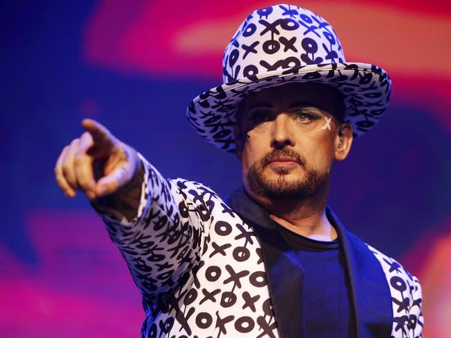 6/6/16 - BANDS - The Culture Club headed by Boy George performing at the Adelaide Entertainment Centre Picture Simon Cross