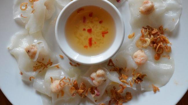 7. Eat the famous white rose dumplingsWhite rose dumplings, or banh bao banh vac,  are a signature dish of Hoi An. These rice- flour envelopes stuffed with seasoned shrimp or pork are widely available across town but only made in one restaurant – Bong Hong Trang (533 Hai Ba Trung) where patriarch Tran Tuan Ngai guards the secret family recipe.