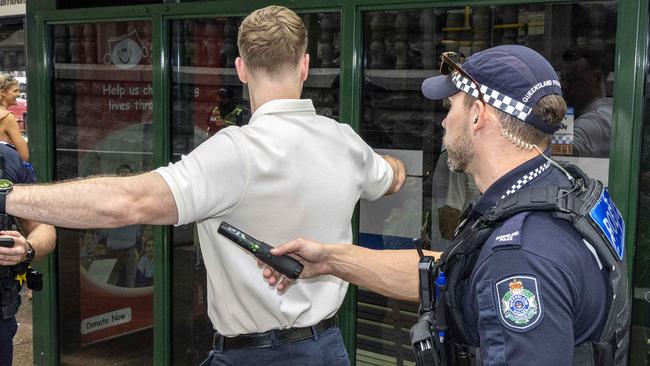 Operation Victor Course, a joint operation with Queensland Police and Translink enhancing safety on south-east Queensland bus networks, Wednesday, January 17, 2024 - Picture: Richard Walker