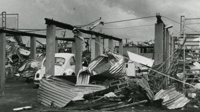 The absolute destruction typical of Cyclone Tracy. Picture: Rob Wesley-Smith