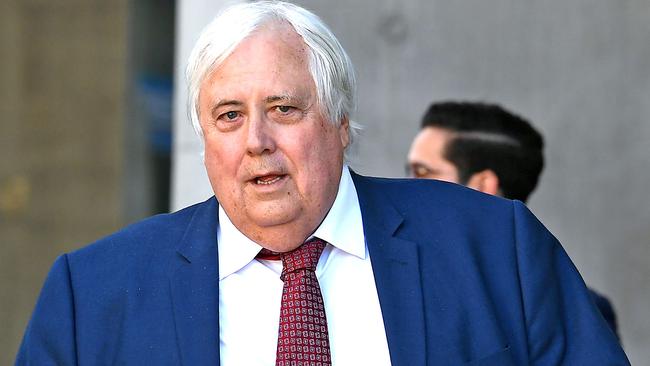 Clive Palmer. Picture: AAP