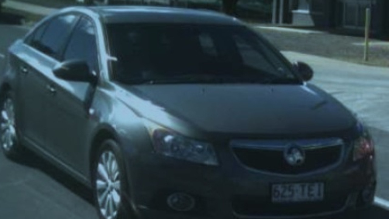 This Grey Holden Cruze sedan 625TEI stolen from Toowoomba between March 31 and April 1. Offenders sighted in on Monday may be linked to a smash and grab at Pascoes Jewellers.