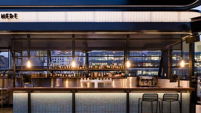 Rooftop Bar’s sleek new look. 