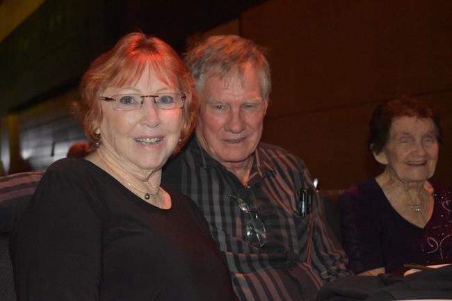 Cassandra Woodhouse and Frank Sorohan at the 2022 Mackay Australia Day Awards at the MECC on January 25. Picture: Lillian Watkins