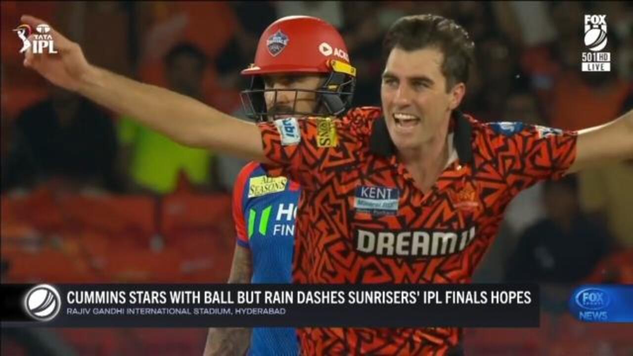 Weather denies Cummins rare win