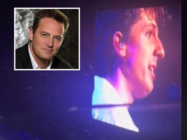 Charlie Puth honoured Matthew Perry at his Melbourne show.