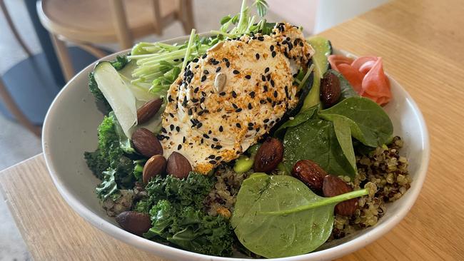 The greens bown at Miss Jones.
