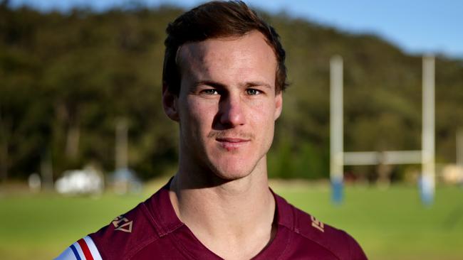 New Sea Eagles skipper Daly Cherry-Evans at the club’s Narrabeen headquarters. Picture: Gregg Porteous