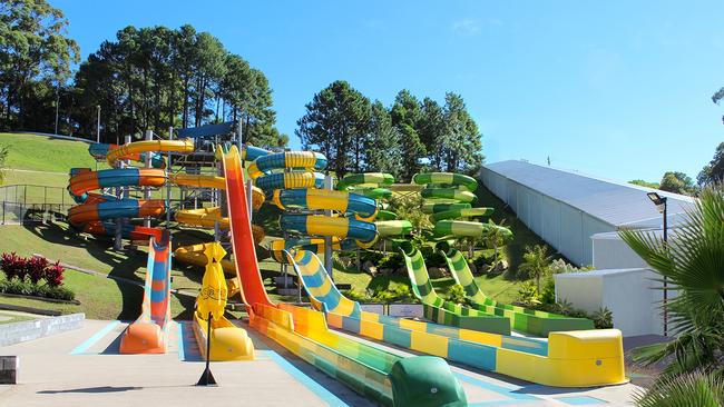 The Big Banana's expansion includes a new water park raft ride and wading pool.