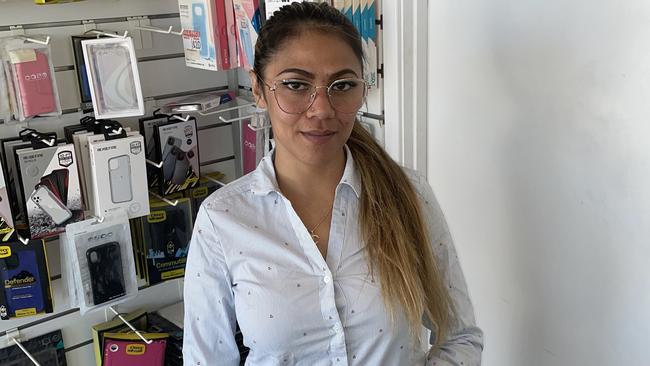 Owner of Daisy's Phone Repairs Daisy Owen posted disturbing footage on social media on August 9, 2022, of a group of teenagers breaking into her phone repairs store at Pialba.