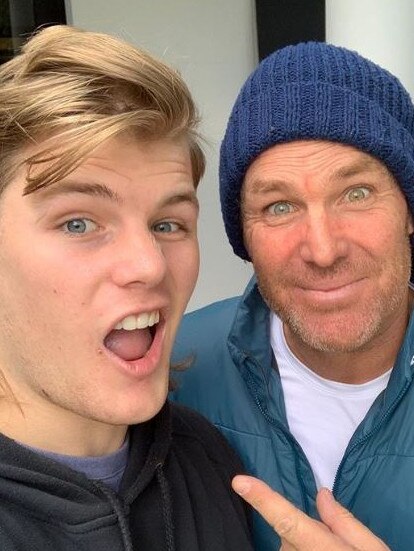 Jackson and Shane Warne.