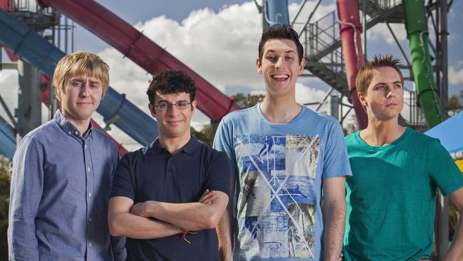 The second Inbetweeners film is set and filmed in various locations Down Under. Picture: Supplied