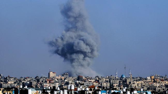 Israel has continued to bombard Rafah. Picture: AFP.