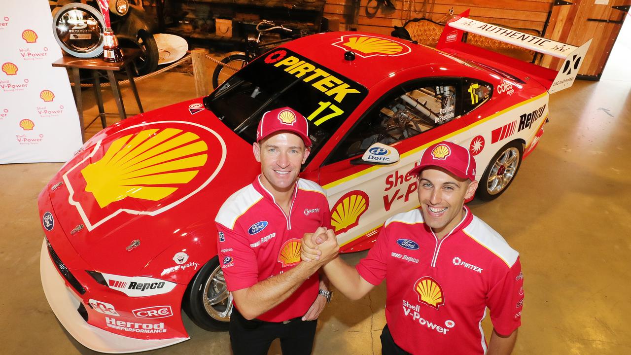 DJR’s new drivers Will Davison and Anton De Pasquale. Picture: Glenn Hampson