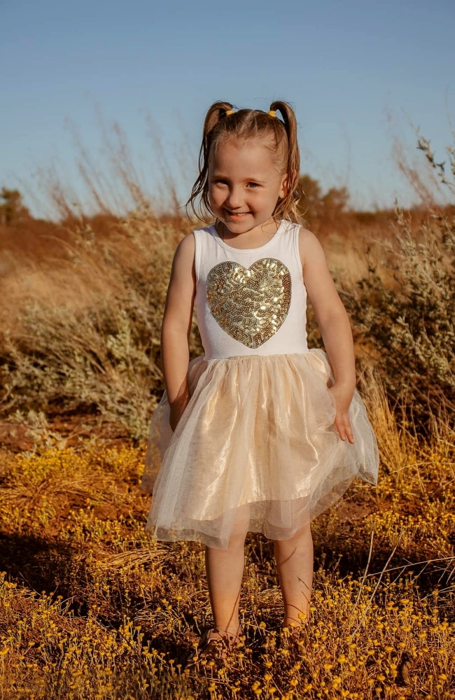 Western Australia Police have called on for residents, who were within 1,000 kilometres of Blowholes campsite in Carnarvon, to come forward with dash cam and CCTV footage in hopes of finding missing four-year-old Cleo Smith. Picture: Facebook