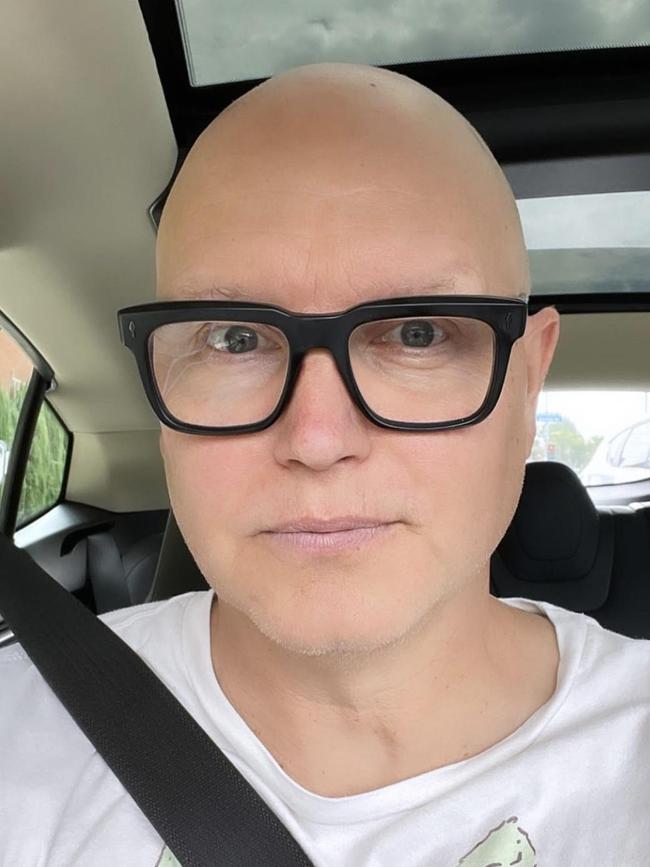 Hoppus shared in 2021 he was cancer-free. Picture: Instagram @MarkHoppus.