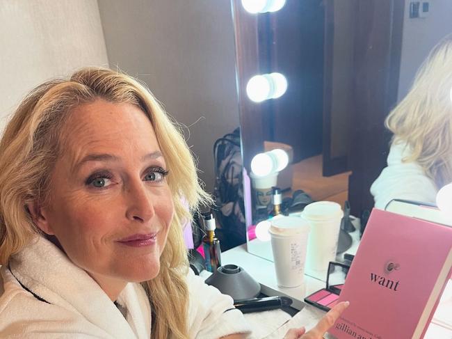 Gillian Anderson found out women still want raunch in their books. Picture: Instagram