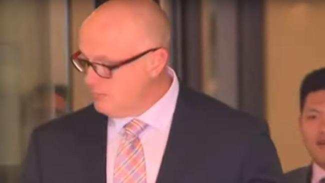 Cris Large has been acquitted after he was sentenced for a Heavy Vehicle National Law offence in the wake of a horror crash which killed four police. Picture: 7News