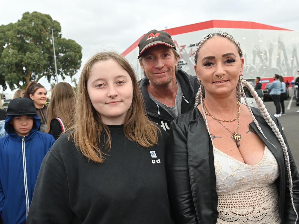 Fans outside the Snoop Dogg Concert at the Adelaide Entertainment centre. Picture: Keryn Stevens