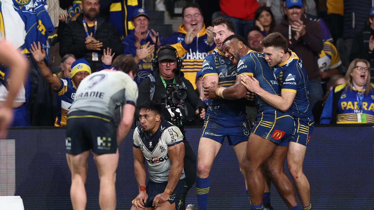 The Eels have held off the Storm. Photo by Cameron Spencer/Getty Images