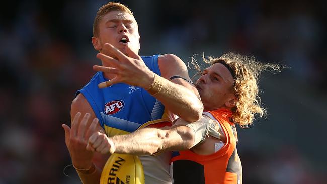 Peter Wright is beaten in a marking contest. Picture: Getty Images