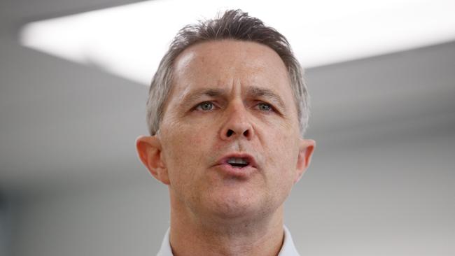 Federal Education Minister Jason Clare is seeking advice on university governance from a panel of experts that he says has not kept minutes of meetings. Picture: NewsWire / Nikki Short